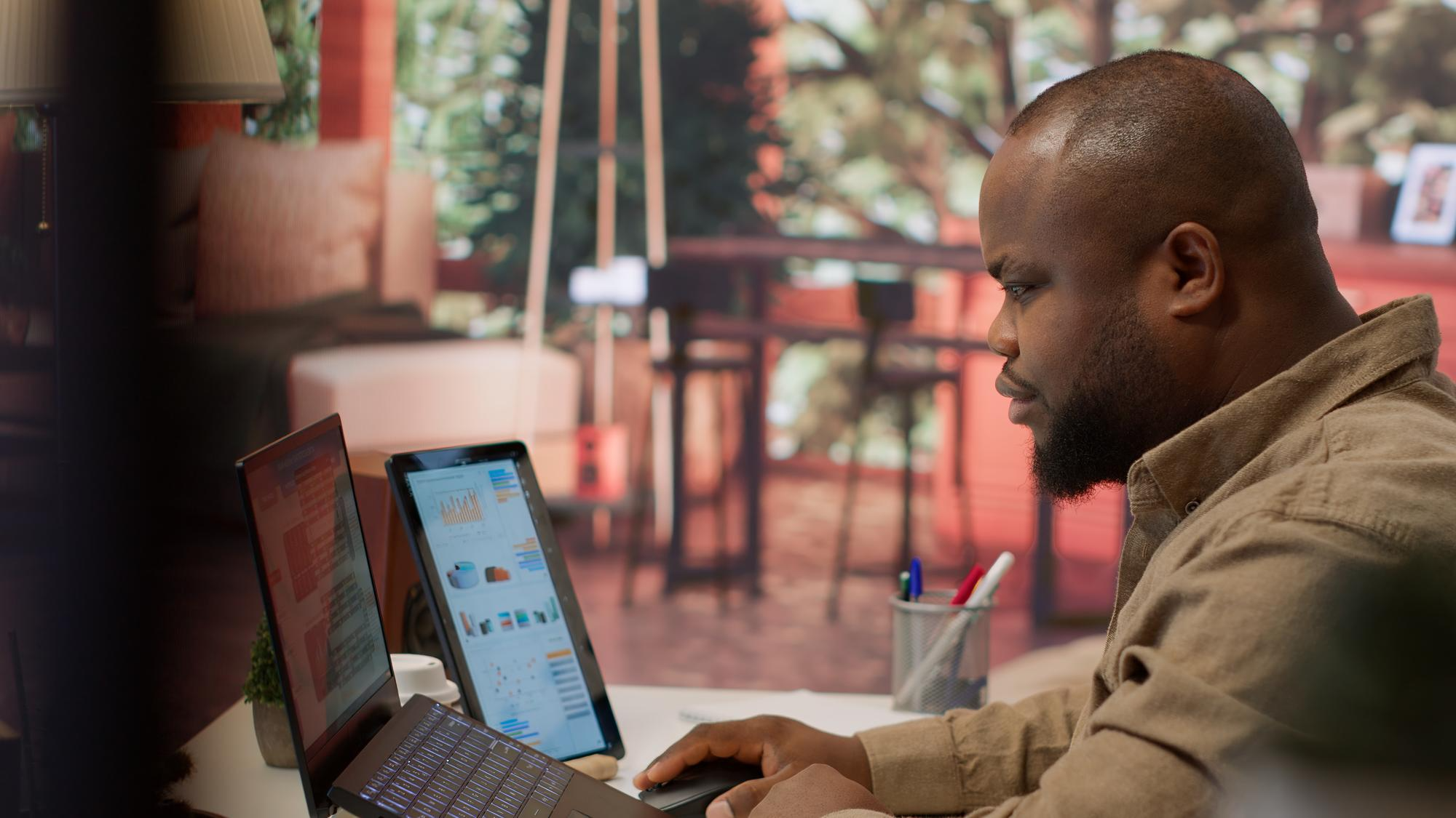 Business collaboration workspace representing CRM & Vertical Solutions
