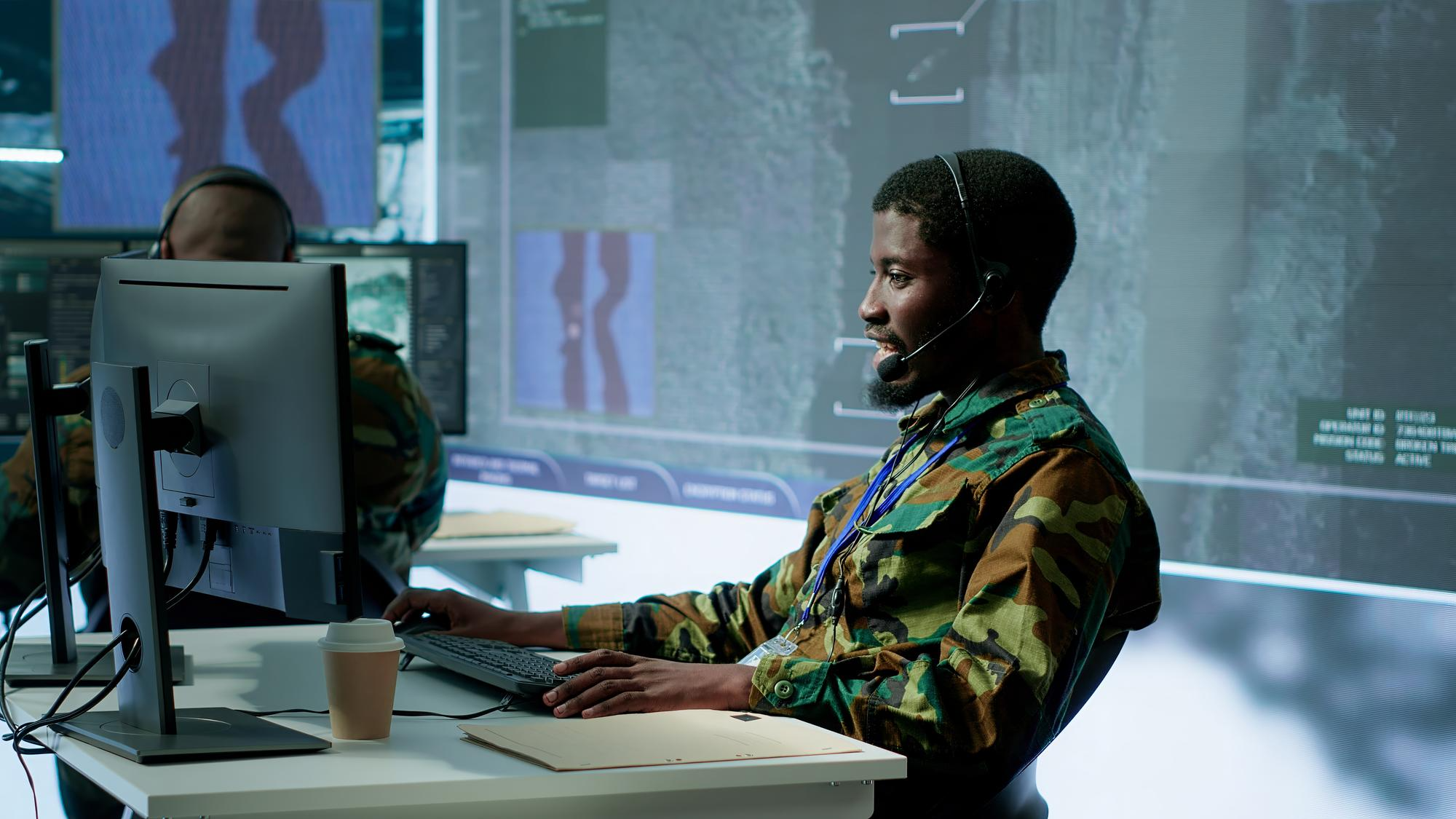 Security operations center representing Security & Cybersecurity